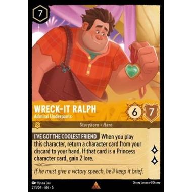 WreckâIt Ralph - Admiral Underpants - WreckâIt Ralph - Admiral Underpants - [5SSK] [NM]