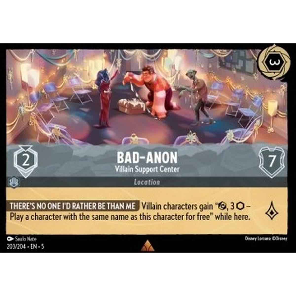 BadâAnon - Villain Support Center (V.1) - BadâAnon - Villain Support Center (V.1) - [5SSK] [NM]