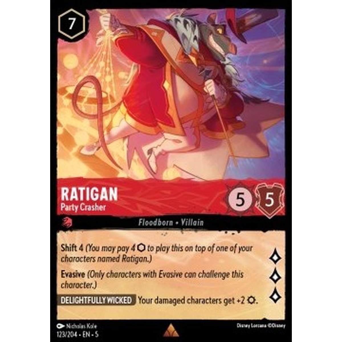 Ratigan - Party Crasher - Ratigan - Party Crasher - [5SSK] [NM] [Foil]