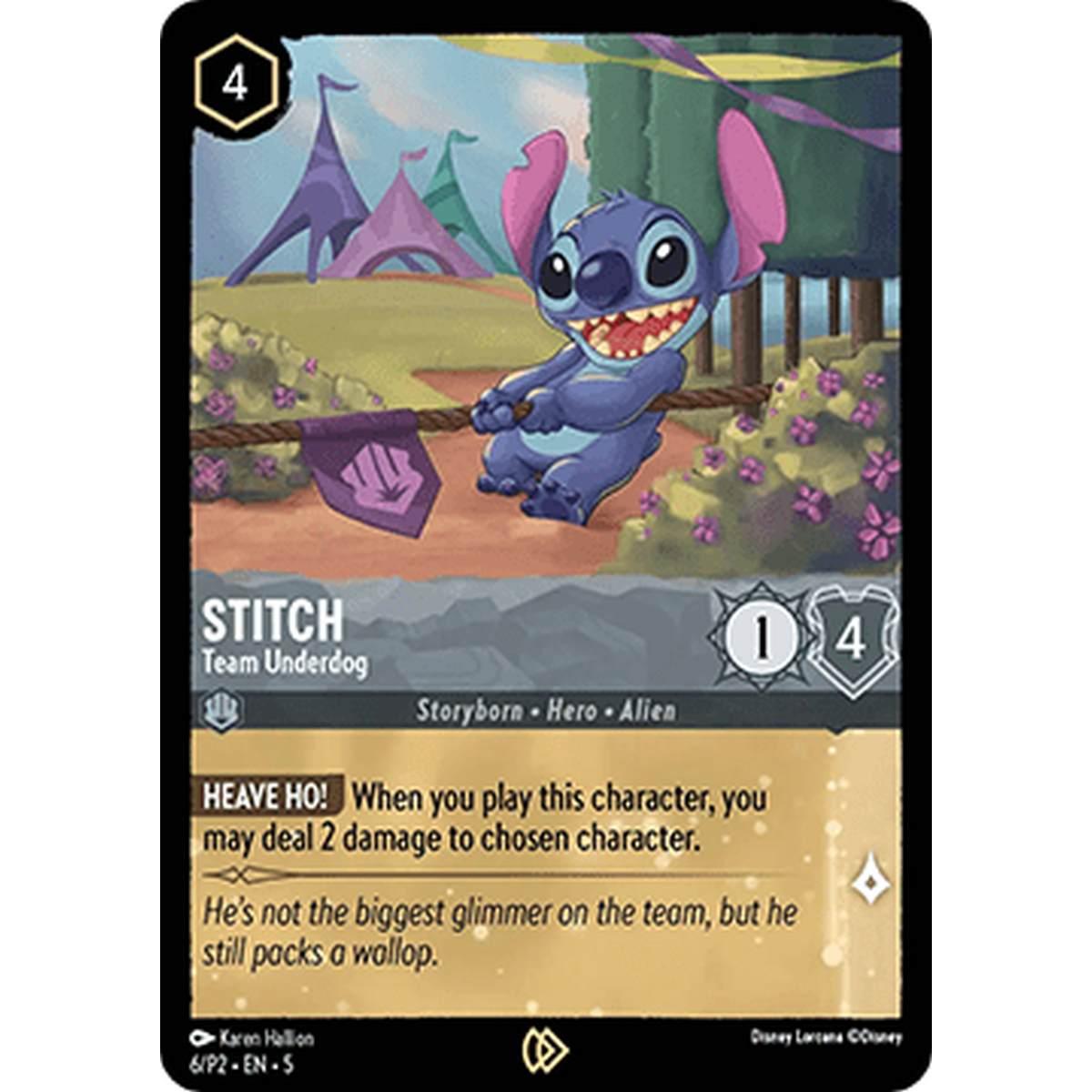 Stitch - Team Underdog - Stitch - Sfavorito della Squadra - [PR2] [NM] [Foil]