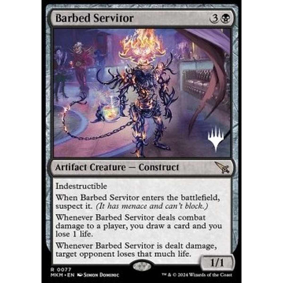 Barbed Servitor (V.2) - Servitore Spinato (V.2) - [PMKM] [NM]