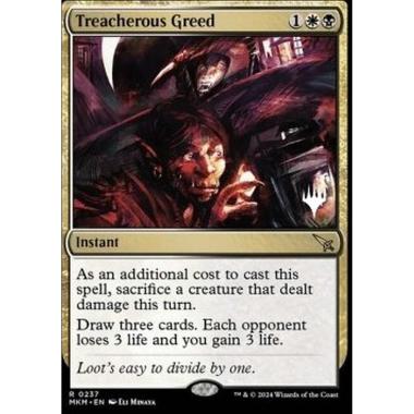 Treacherous Greed (V.2) - Treacherous Greed (V.2) - [PMKM] [NM]