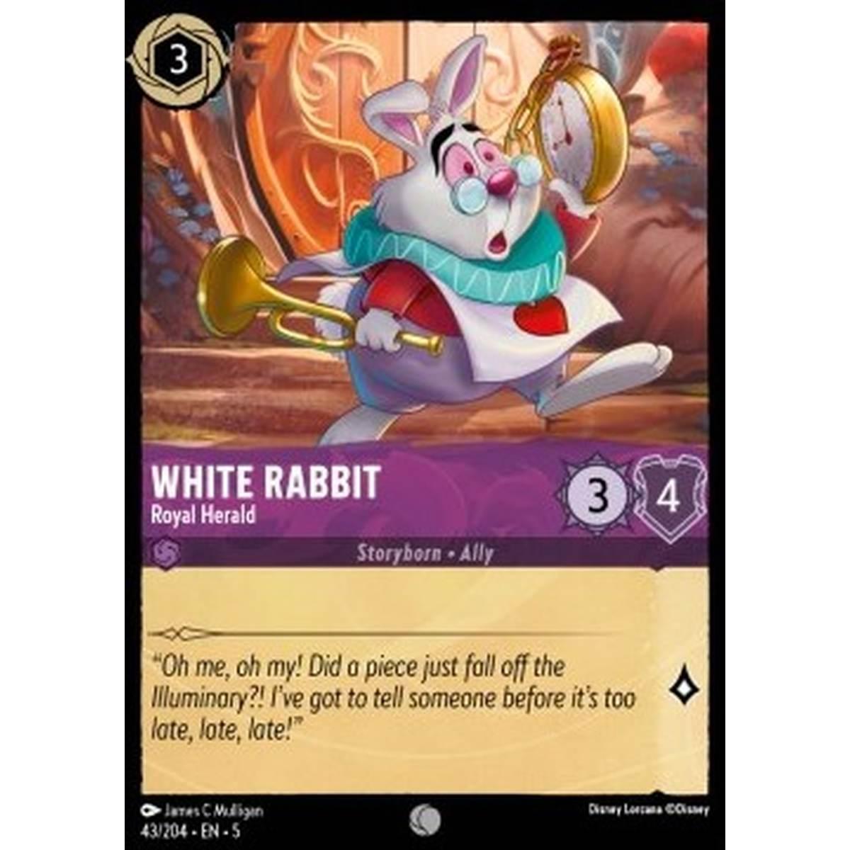 White Rabbit - Royal Herald - White Rabbit - Royal Herald - [5SSK] [NM] [Foil]