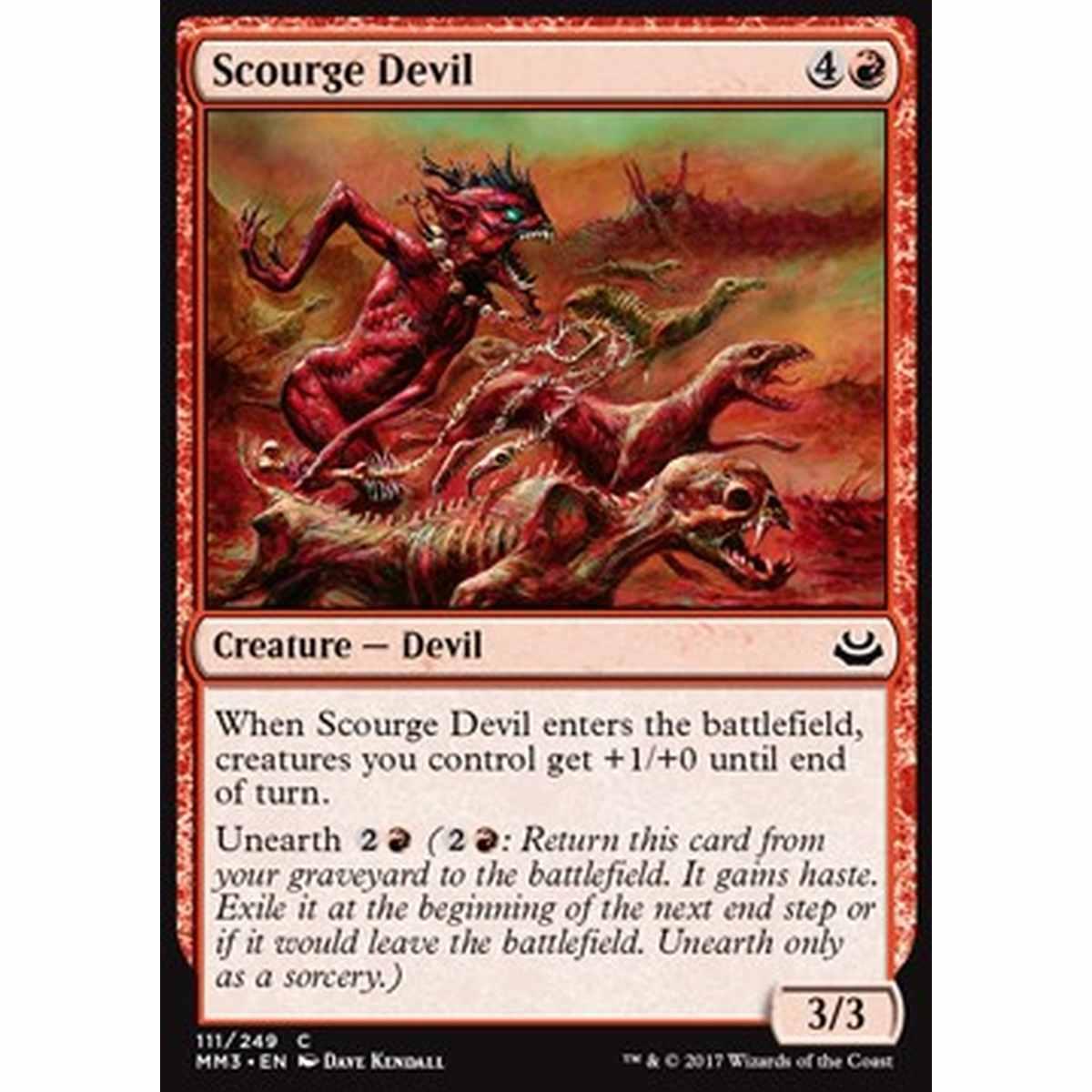 Scourge Devil - Scourge Devil - [MM3] [NM]
