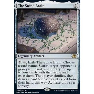 The Stone Brain - The Stone Brain - [BRO] [NM] [Foil]