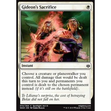 Gideon's Sacrifice - Sacrificio di Gideon - [WAR] [NM]