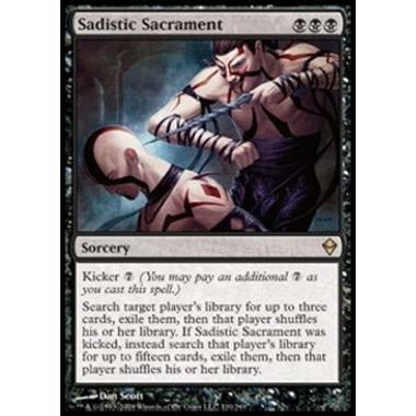 Sadistic Sacrament - Sacramento Sadico - [ZEN] [EX] [Foil]
