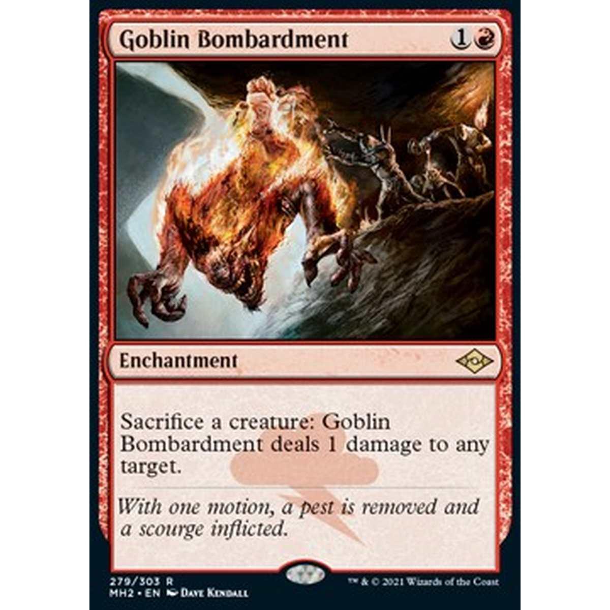 Goblin Bombardment (V.1) - Goblin Bombardment (V.1) - [MH2] [NM]