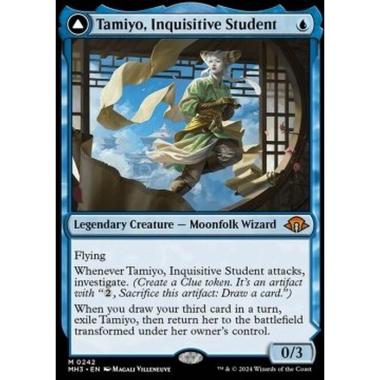 Tamiyo, Inquisitive Student // Tamiyo, Seasoned Scholar - Tamiyo, Inquisitive Student // Tamiyo, Seasoned Scholar - [MH3] [NM]