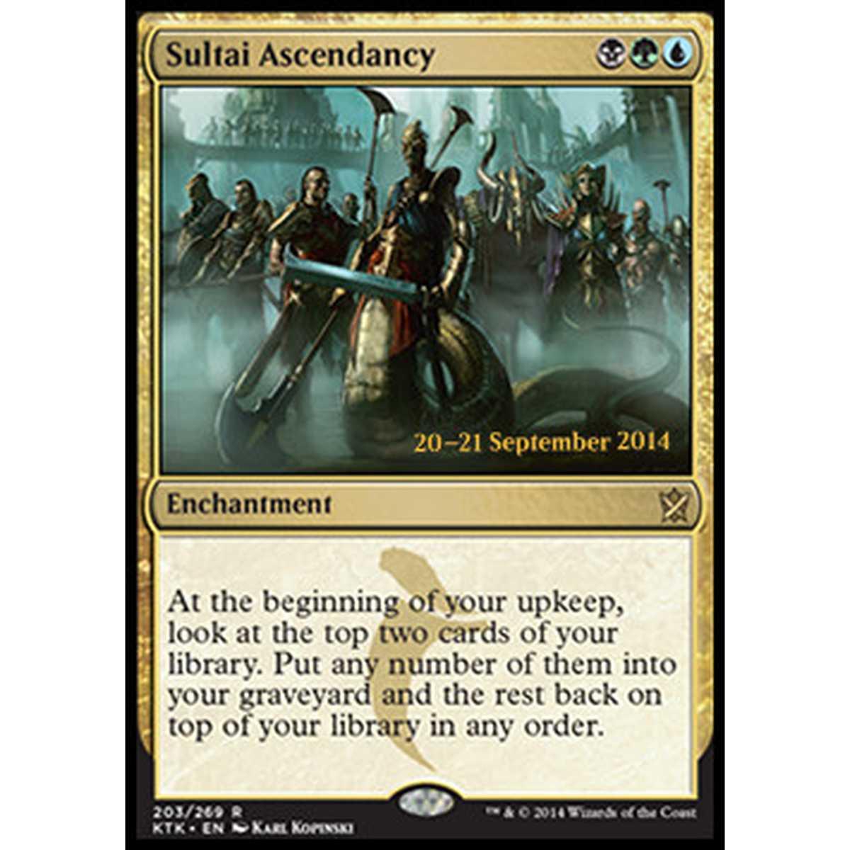 Sultai Ascendancy - AutoritÃ Sultai - [PKTK] [NM] [Foil]