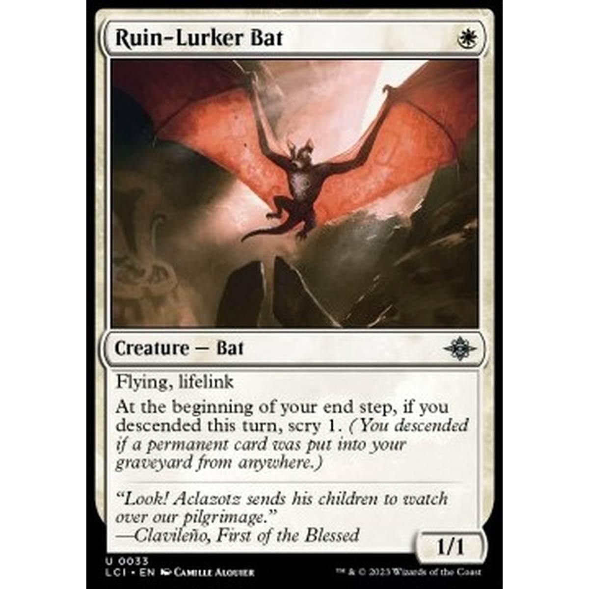 Ruin-Lurker Bat - Ruin-Lurker Bat - [LCI] [NM]