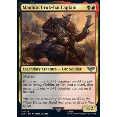 MauhÃºr, Uruk-hai Captain - MauhÃºr, Uruk-hai Captain - [LTR] [GD] [Foil]