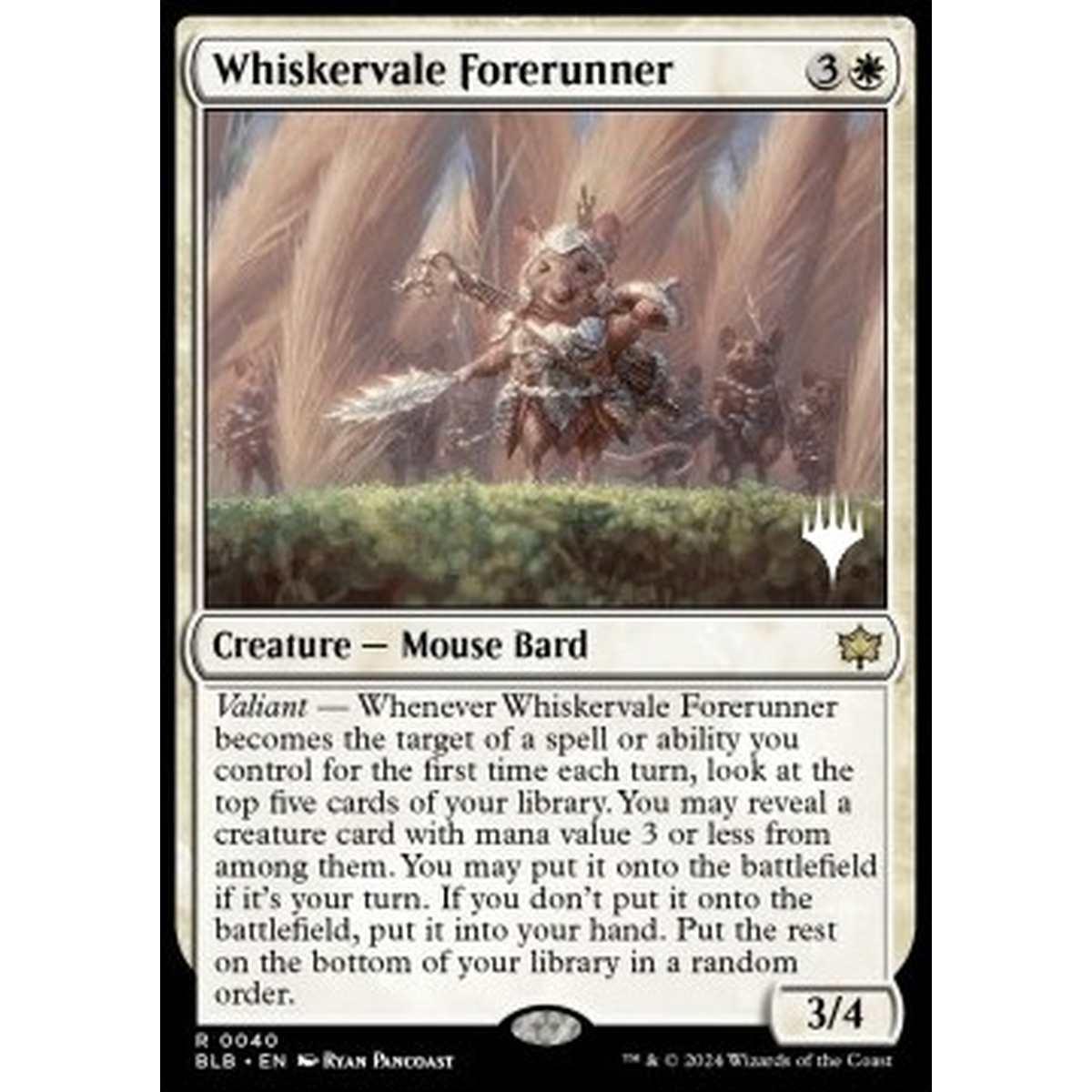 Whiskervale Forerunner (V.2) - Whiskervale Forerunner (V.2) - [PBLB] [NM]