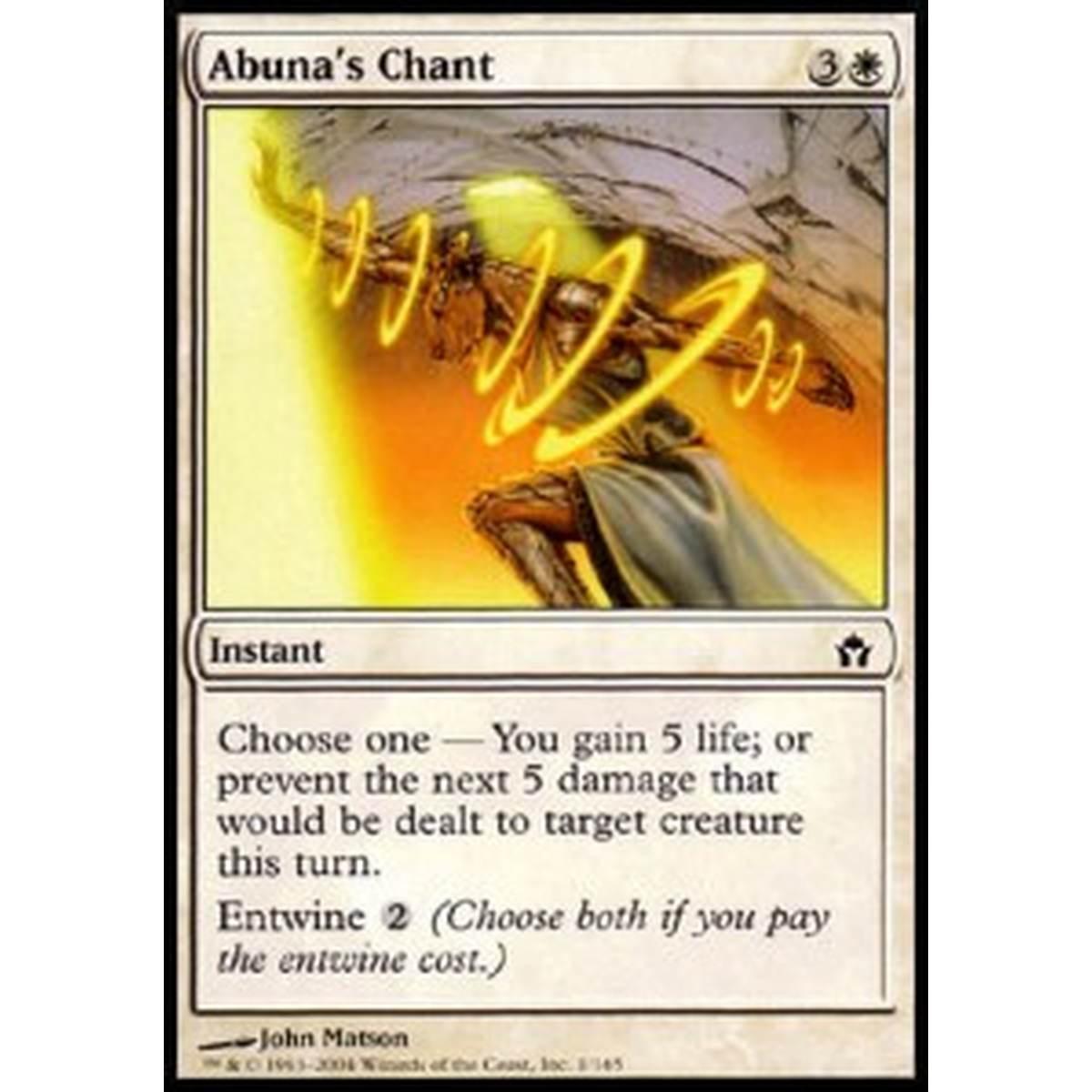 Abuna's Chant - Abuna's Chant - [5DN] [NM]