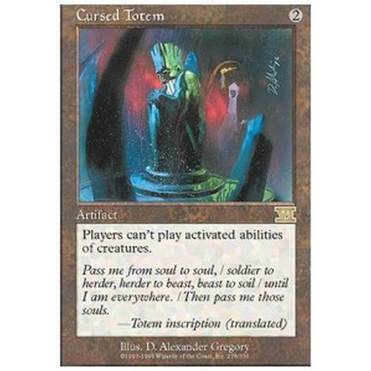 Cursed Totem - Cursed Totem - [6ED] [EX]