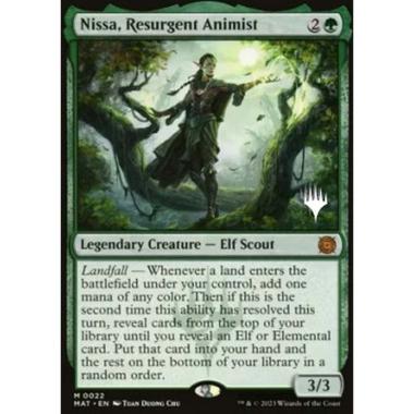 Nissa, Resurgent Animist - Nissa, Animista Rinascente - [PMKM] [NM]