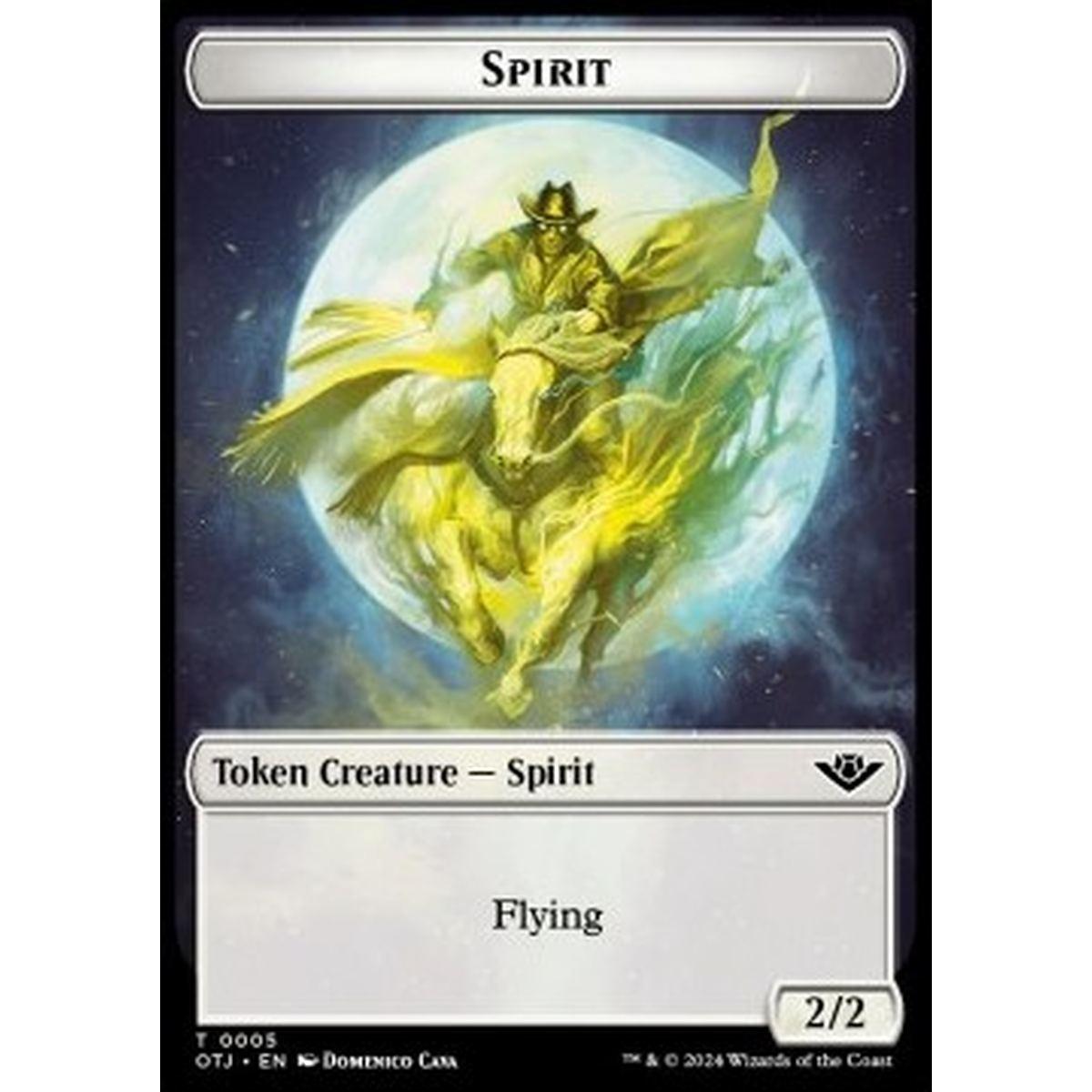 Spirit Token (White 2/2) - Spirit Token (White 2/2) - [TOTJ] [NM]