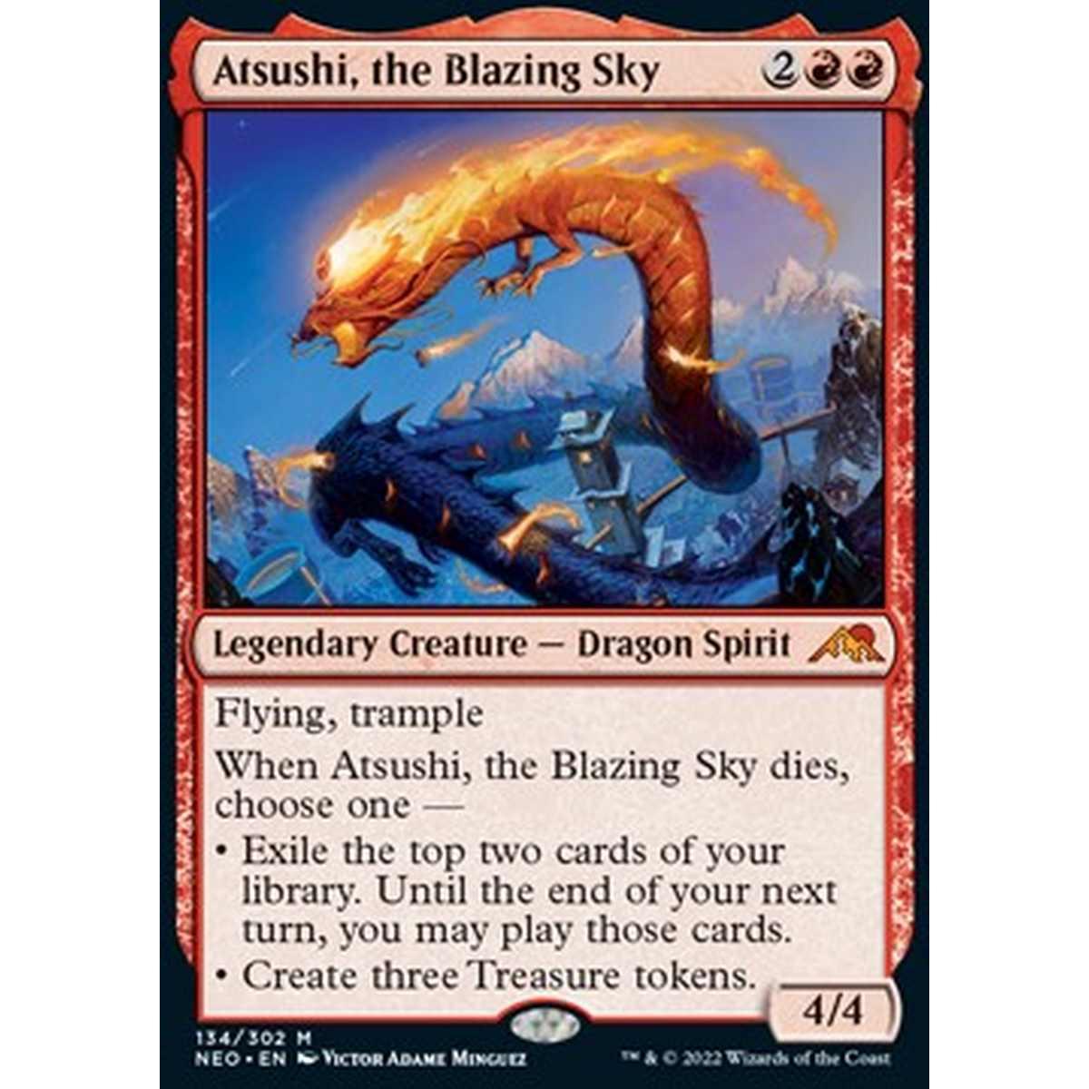 Atsushi, the Blazing Sky - Atsushi, the Blazing Sky - [NEO] [NM]