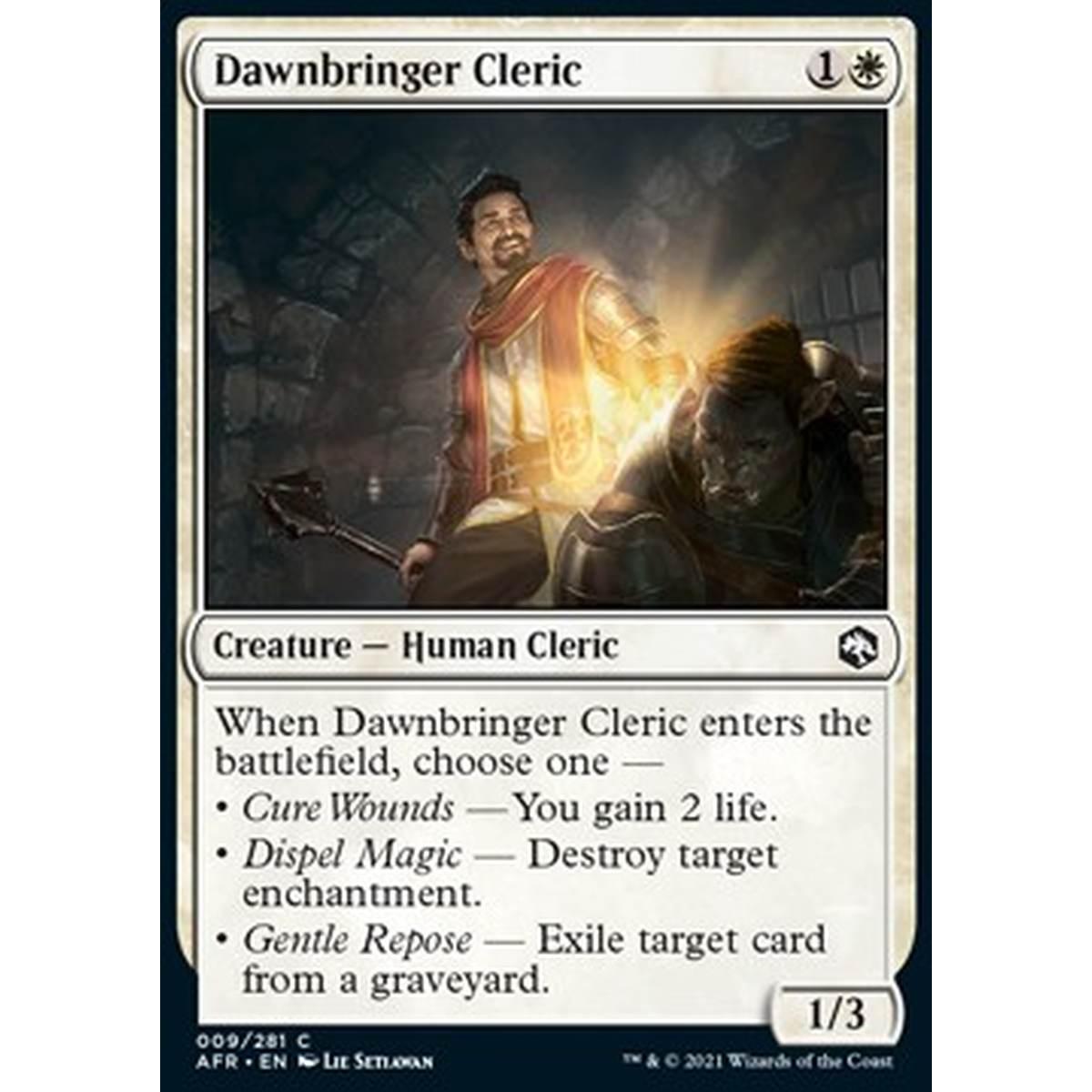 Dawnbringer Cleric - Dawnbringer Cleric - [AFR] [NM]