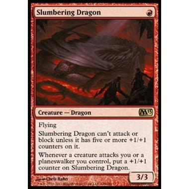 Slumbering Dragon - Drago Assopito - [M13] [EX] [Foil]