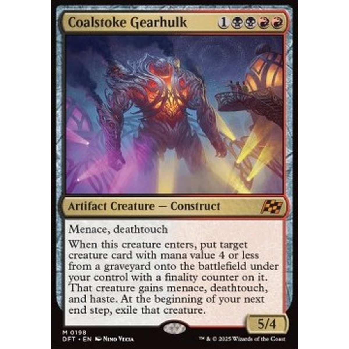 Coalstoke Gearhulk - Coalstoke Gearhulk - [DFT] [NM]