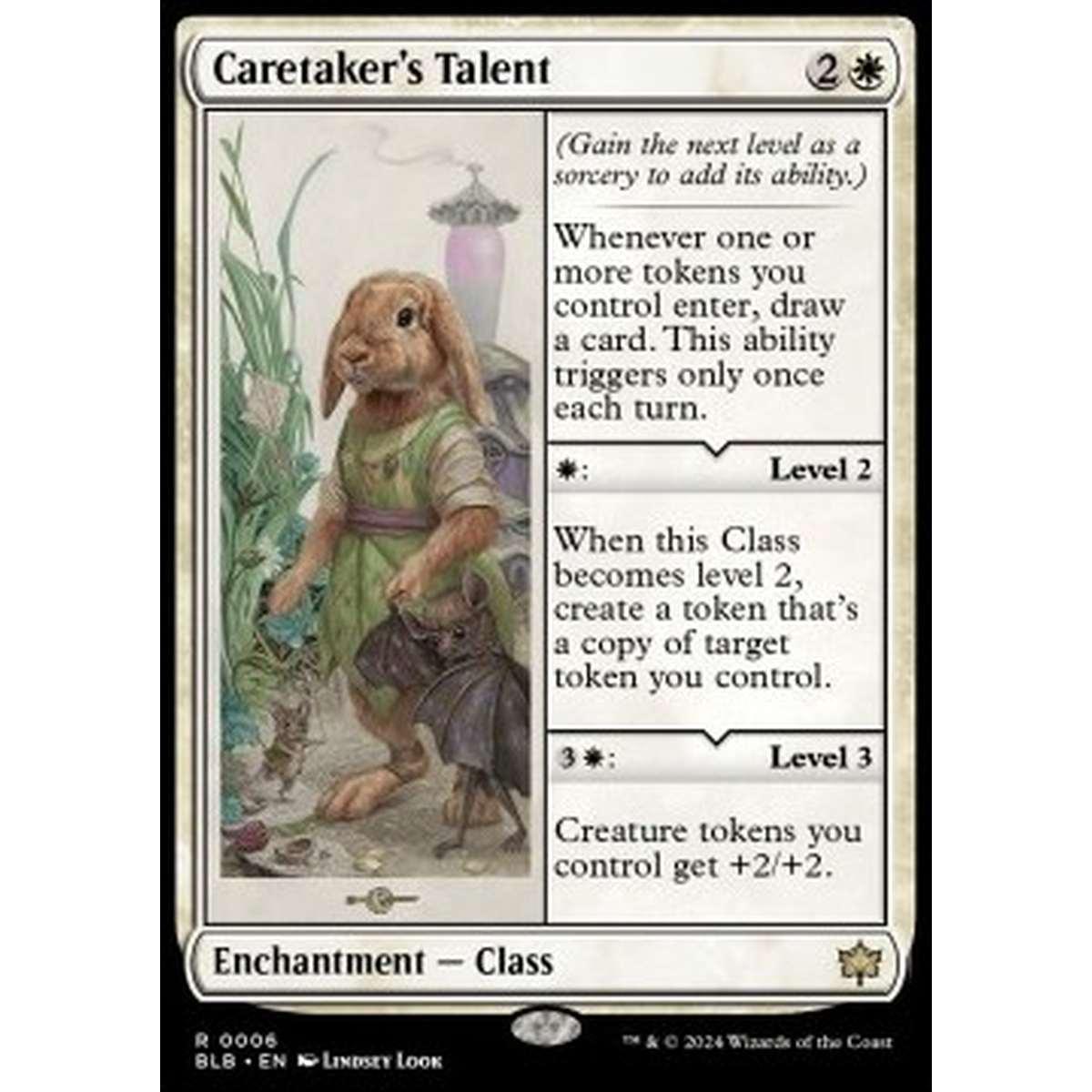 Caretaker's Talent - Caretaker's Talent - [BLB] [NM]