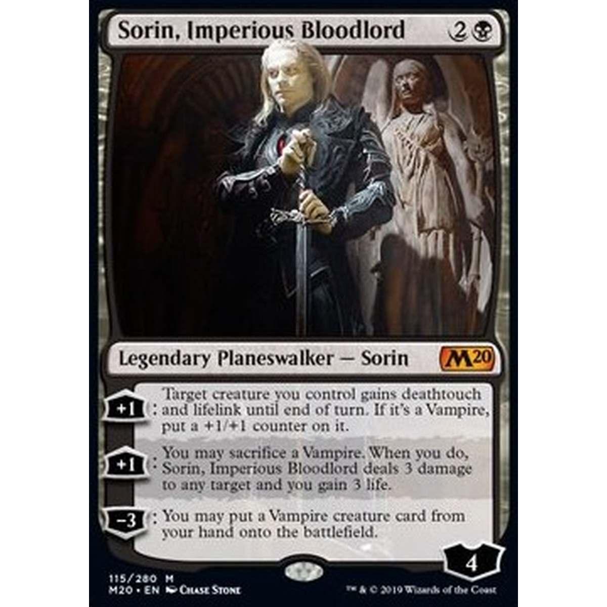 Sorin, Imperious Bloodlord - Sorin, Imperious Bloodlord - [M20] [NM]