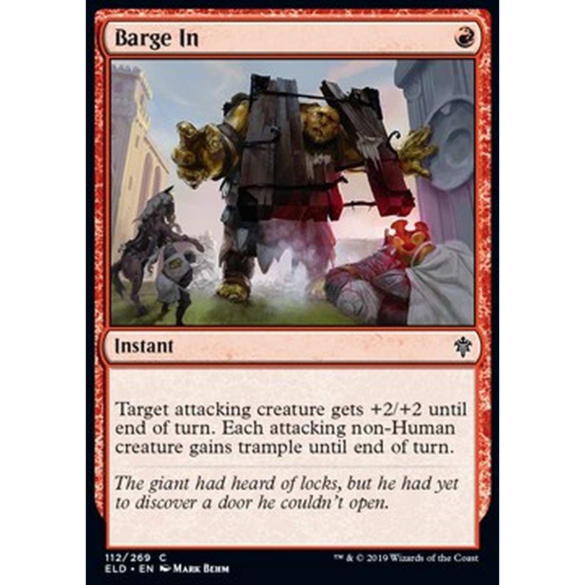 Barge In - Prorompere - [ELD] [NM]