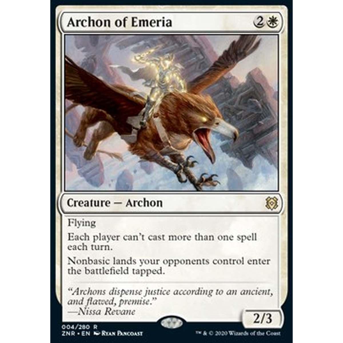 Archon of Emeria - Archon of Emeria - [ZNR] [NM]