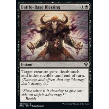 Battle-Rage Blessing - Battle-Rage Blessing - [DMU] [NM]