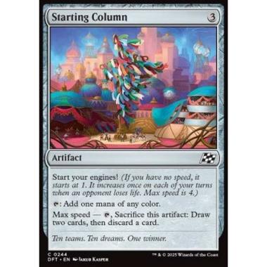 Starting Column - Starting Column - [DFT] [NM]