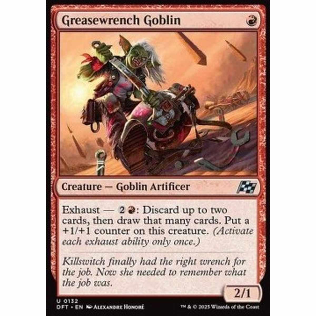 Greasewrench Goblin - Greasewrench Goblin - [DFT] [NM]