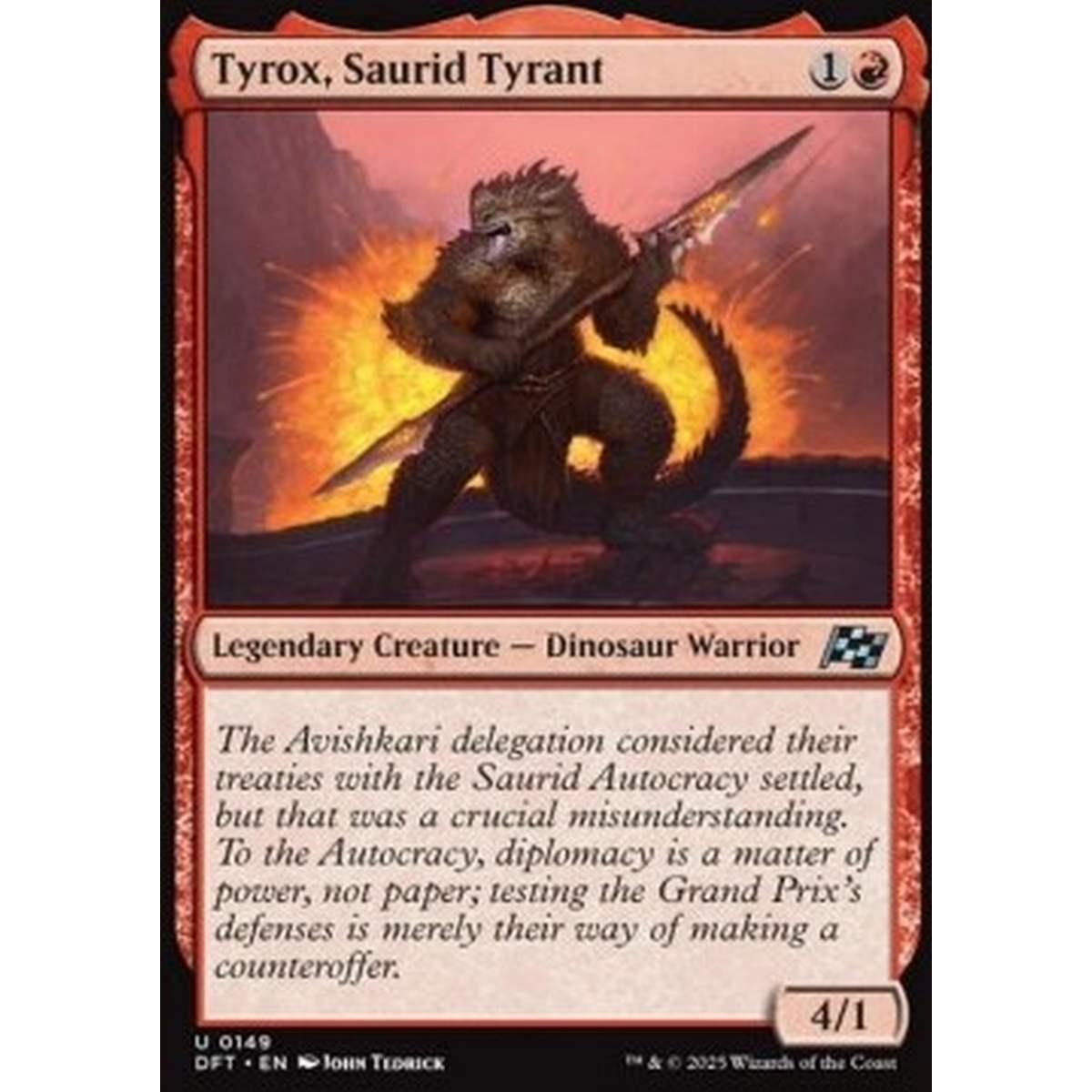 Tyrox, Saurid Tyrant - Tyrox, Saurid Tyrant - [DFT] [NM]