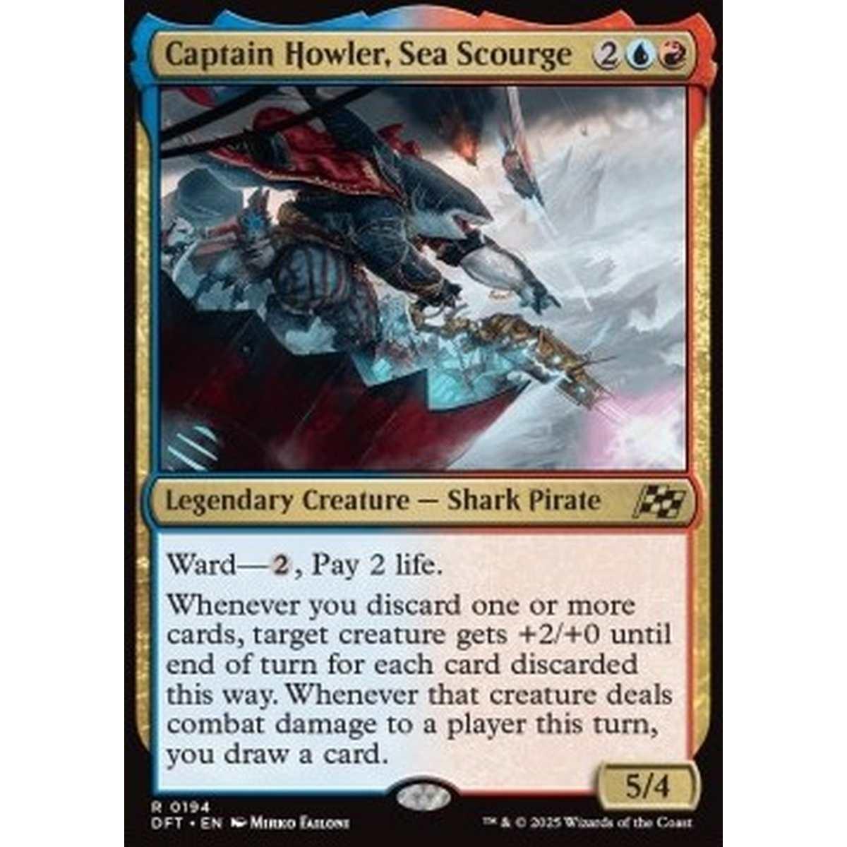 Captain Howler, Sea Scourge - Captain Howler, Sea Scourge - [DFT] [NM]