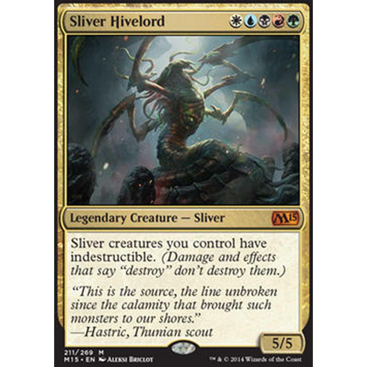Sliver Hivelord - Sliver Hivelord - [M15] [NM]