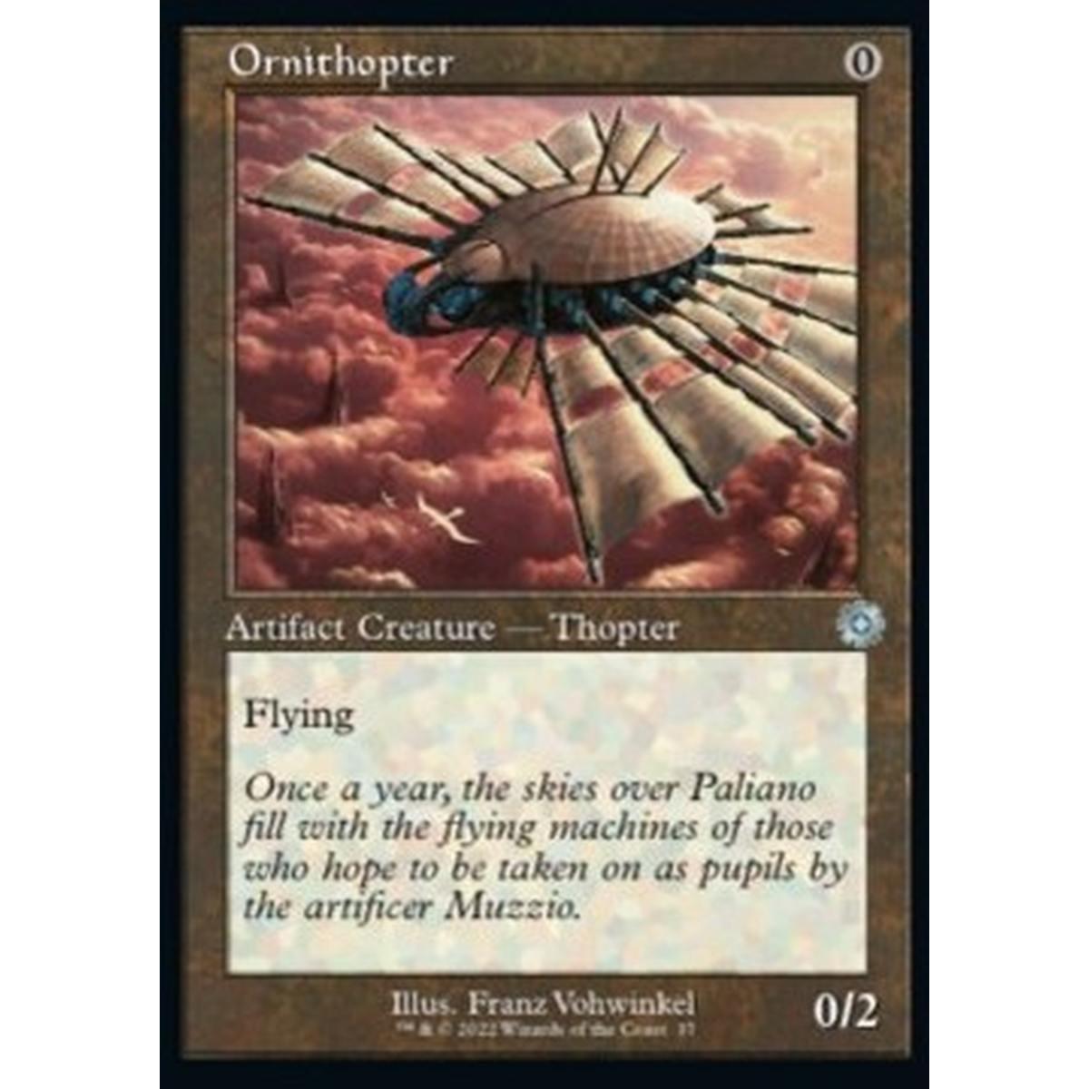 Ornithopter (V.1) - Ornitottero (V.1) - [BRR] [NM]