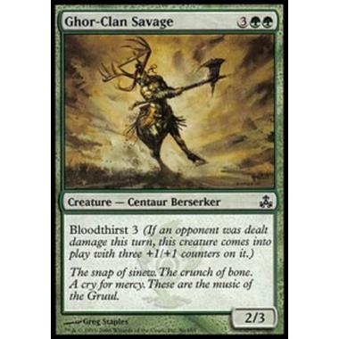 Ghor-Clan Savage - Selvaggio Ghor-Clan - [GPT] [NM]