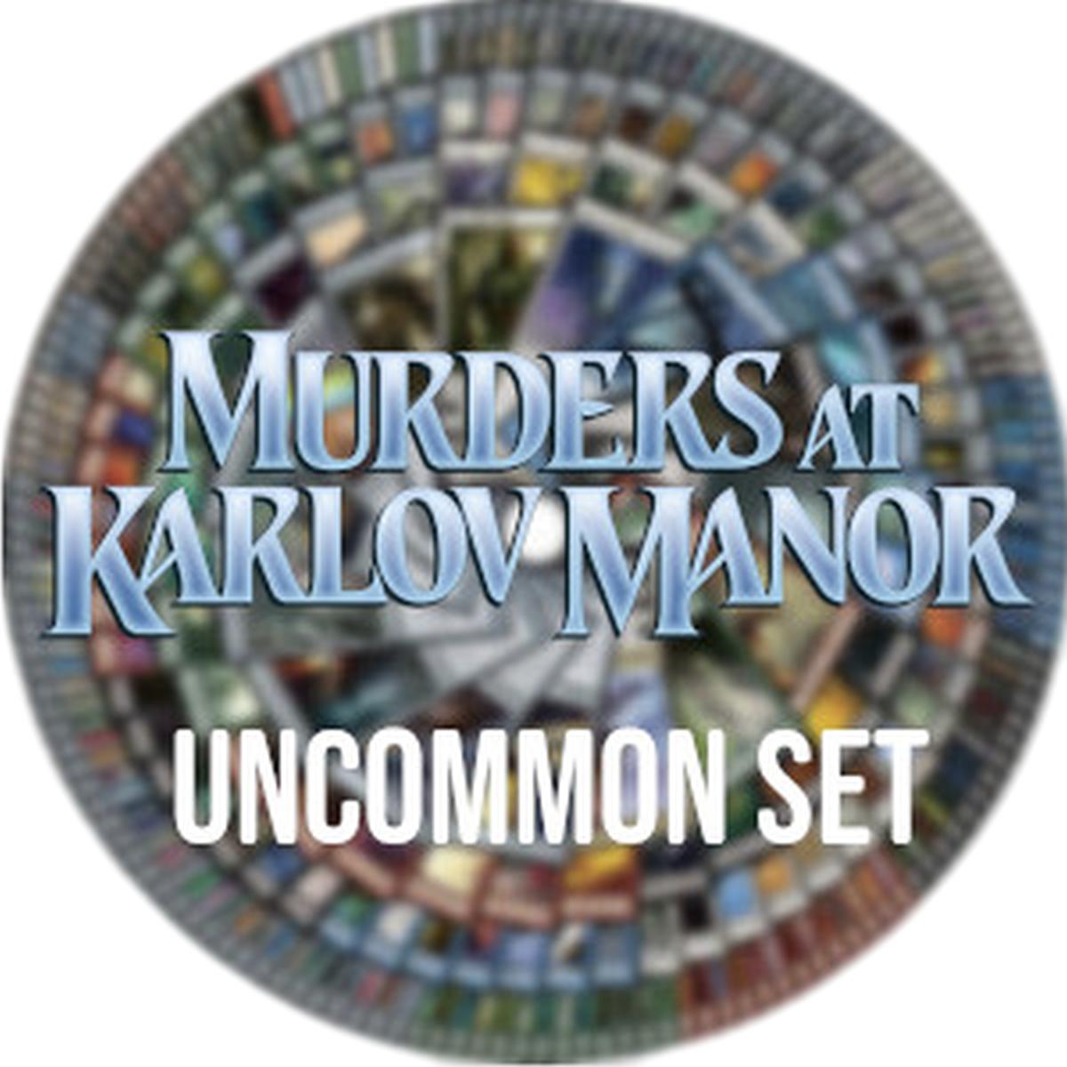 Murders at Karlov Manor: Uncommon Set - Non Comuni Delitti al Maniero ENG
