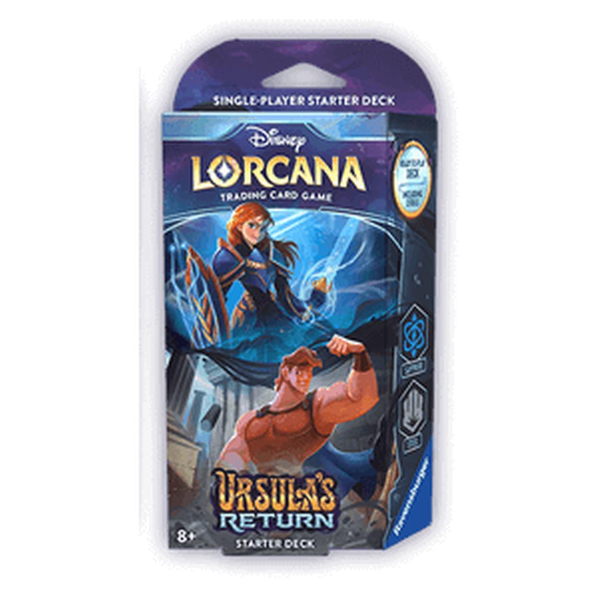 Ursula's Return: Sapphire & Steel Starter Deck - Starter Deck di Zaffiro & Acciaio Il Ritorno di Ursula - [] []