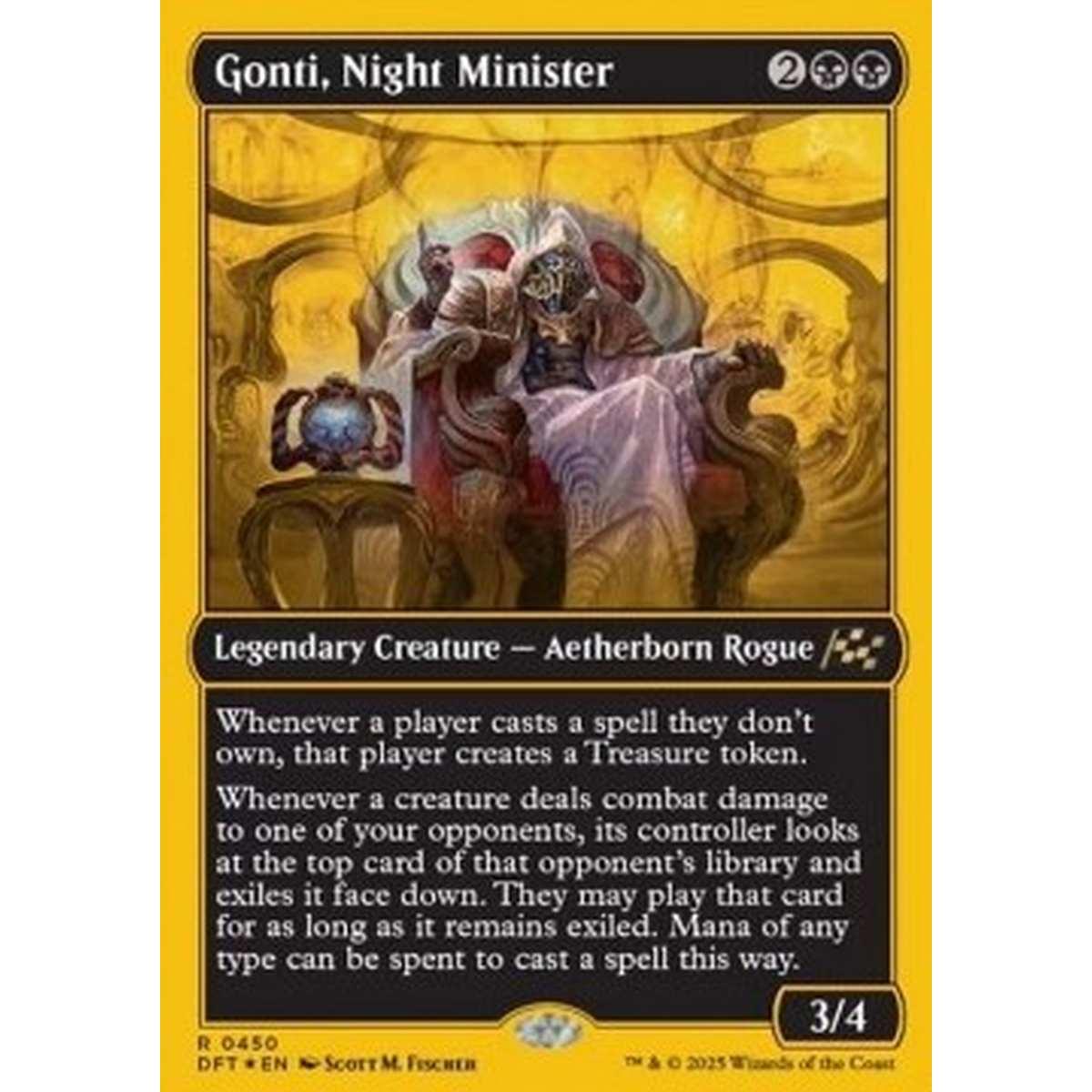 Gonti, Night Minister - Gonti, Night Minister - [DFTFP] [NM] [Foil]