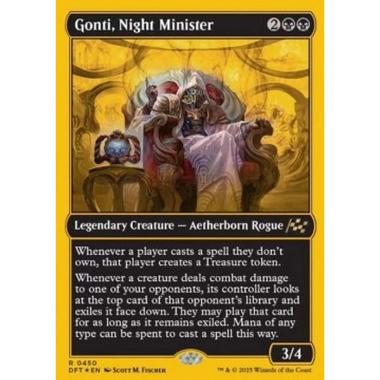 Gonti, Night Minister - Gonti, Night Minister - [DFTFP] [NM] [Foil]