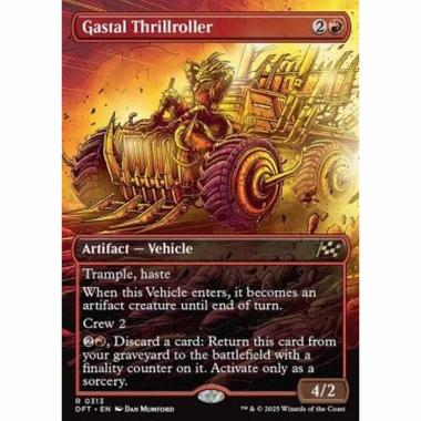 Gastal Thrillroller - Gastal Thrillroller - [DFTX] [NM] [Foil]