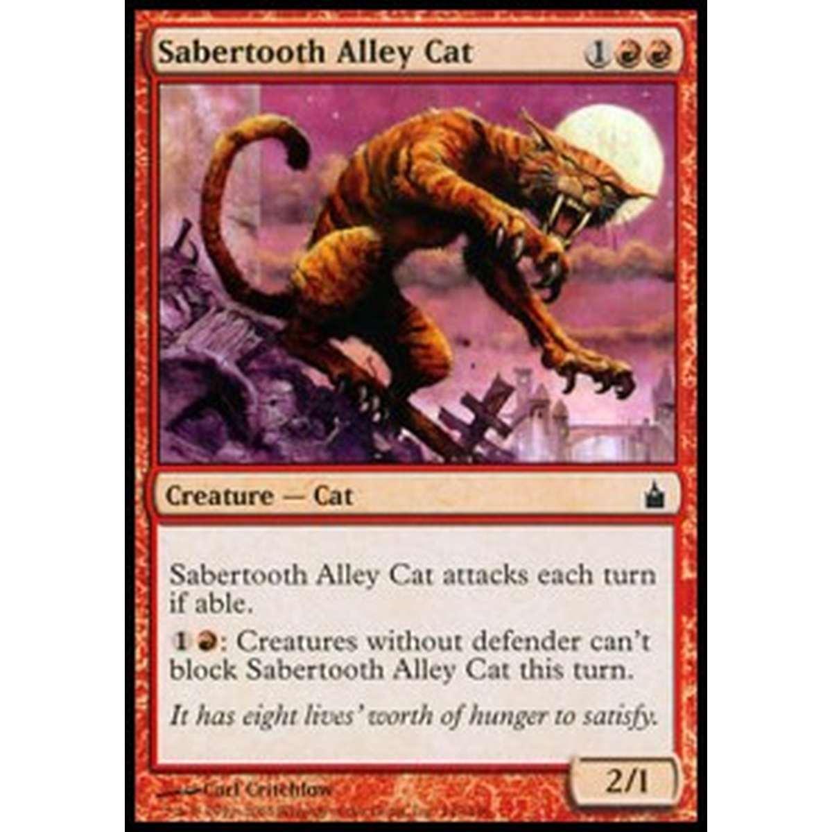 Sabertooth Alley Cat - Gattaccio Denti a Sciabola - [RAV] [EX]