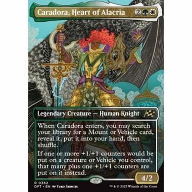 Caradora, Heart of Alacria - Caradora, Heart of Alacria - [DFTX] [NM]