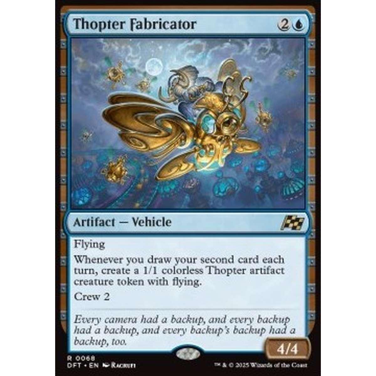 Thopter Fabricator - Thopter Fabricator - [DFT] [NM] [Foil]