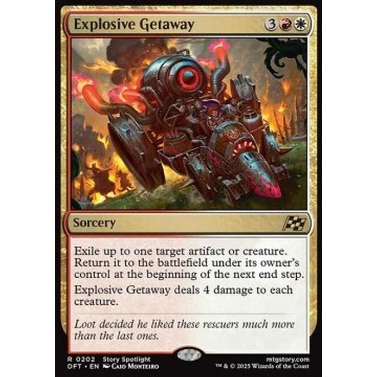 Explosive Getaway - Explosive Getaway - [DFT] [NM] [Foil]