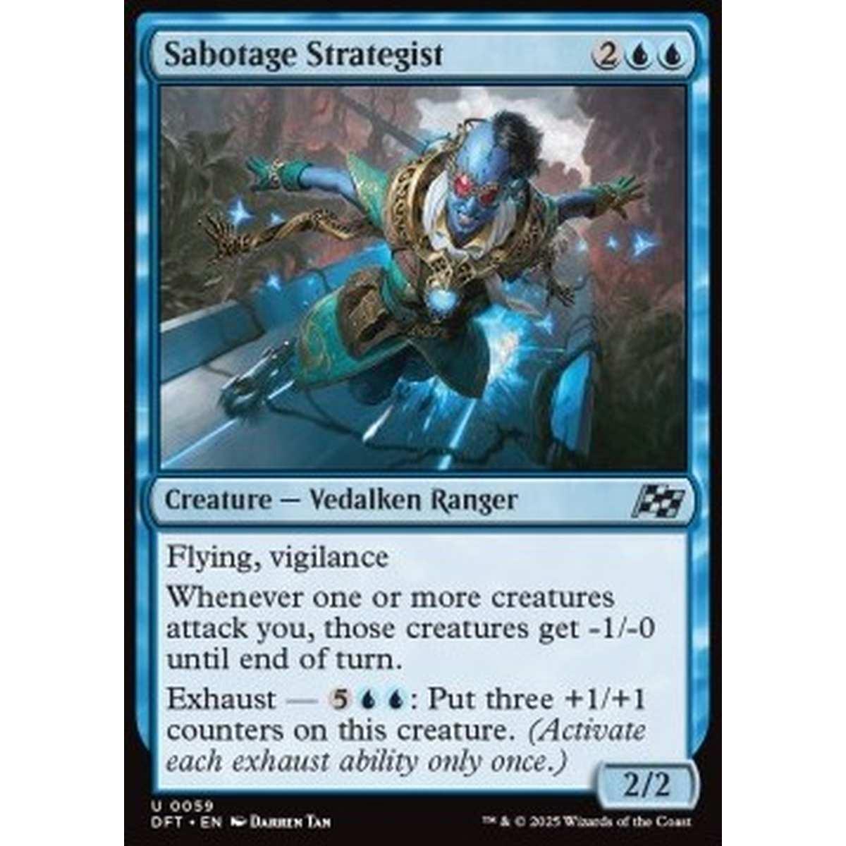 Sabotage Strategist - Sabotage Strategist - [DFT] [NM] [Foil]