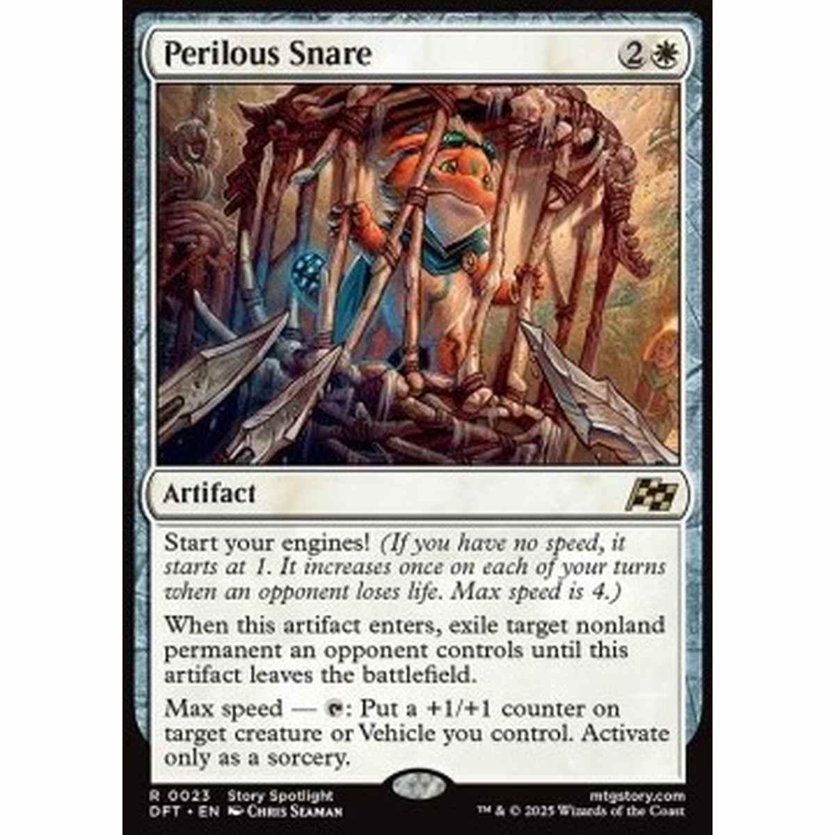 Perilous Snare - Perilous Snare - [DFT] [NM] [Foil]