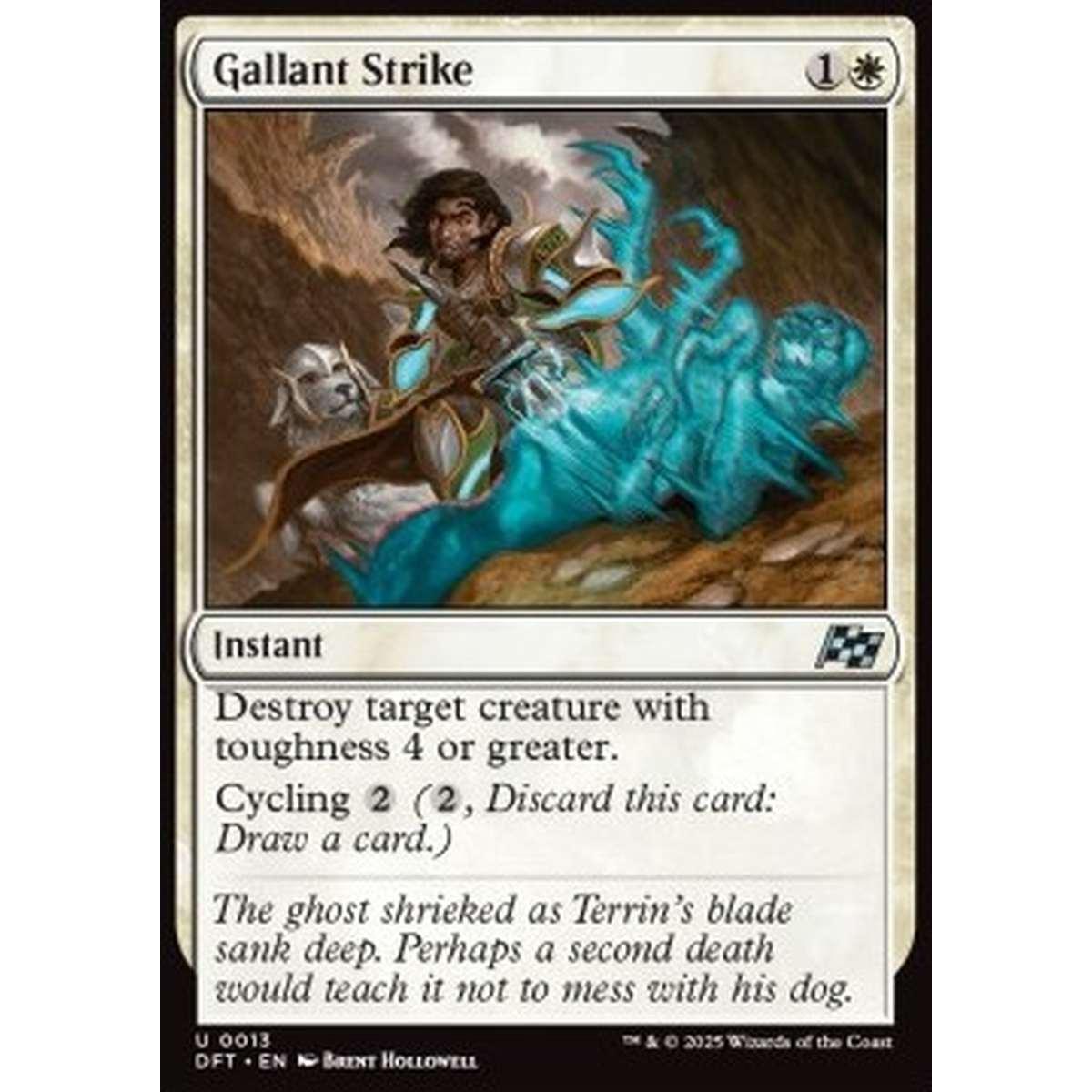 Gallant Strike - Gallant Strike - [DFT] [NM] [Foil]