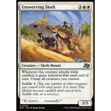 Unswerving Sloth - Unswerving Sloth - [DFT] [NM] [Foil]